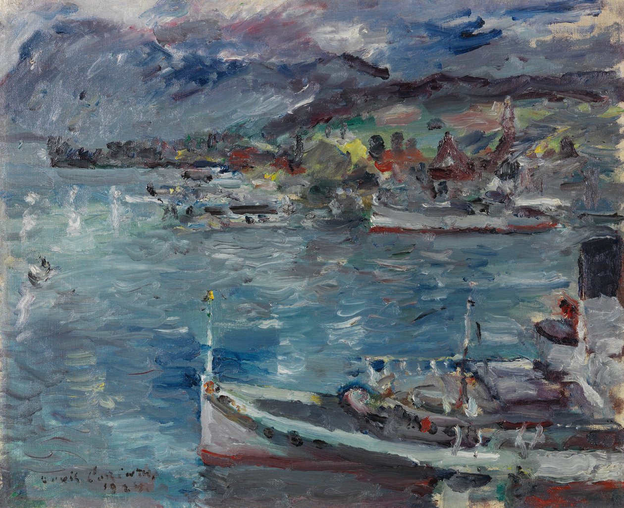 Le lac de Lucerne le matin - Lovis Corinth