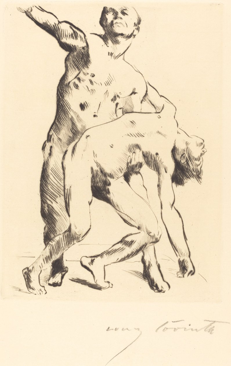 Ulysse et les prétendants - Lovis Corinth
