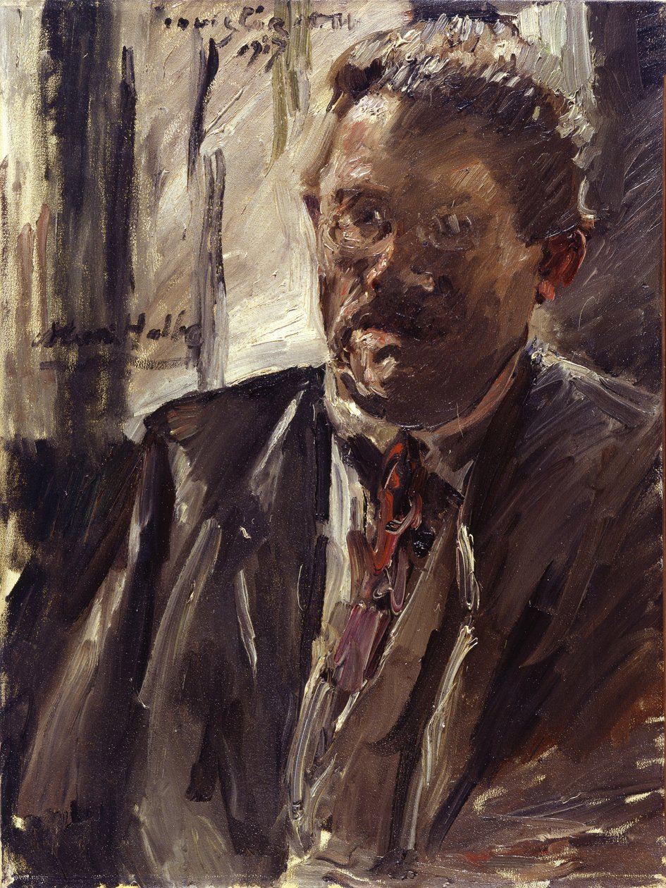 Portrait de Max Halbe - Lovis Corinth
