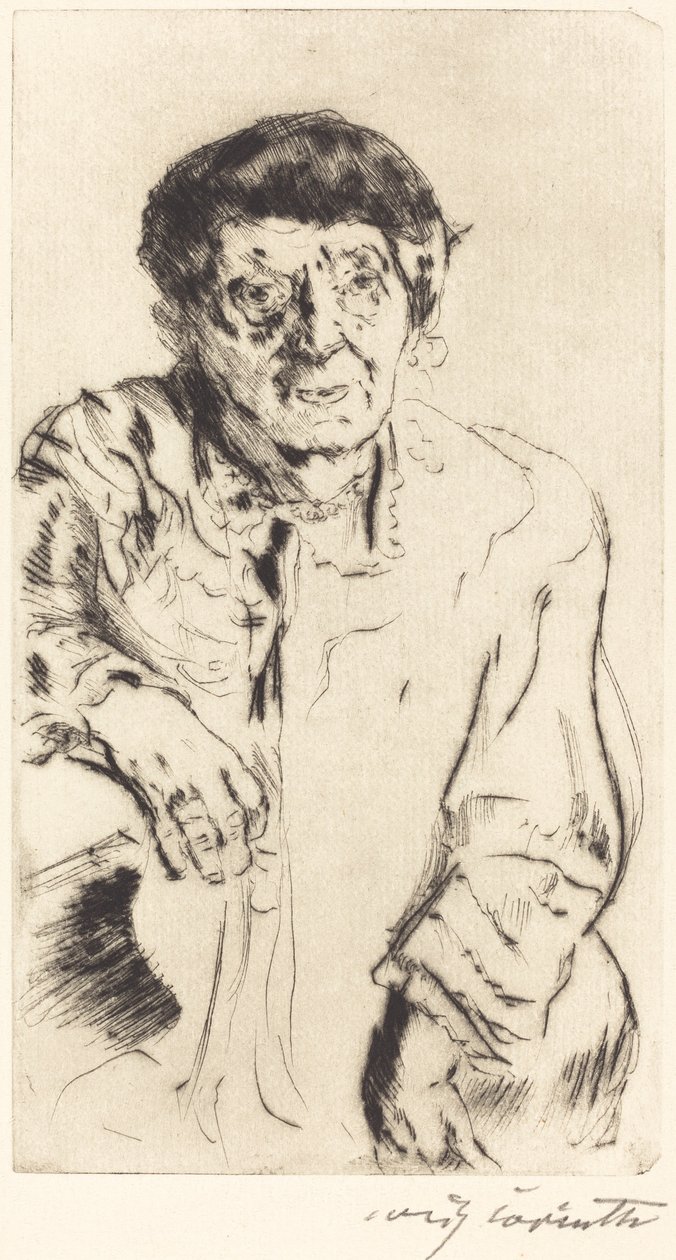 Belle-mère - Lovis Corinth