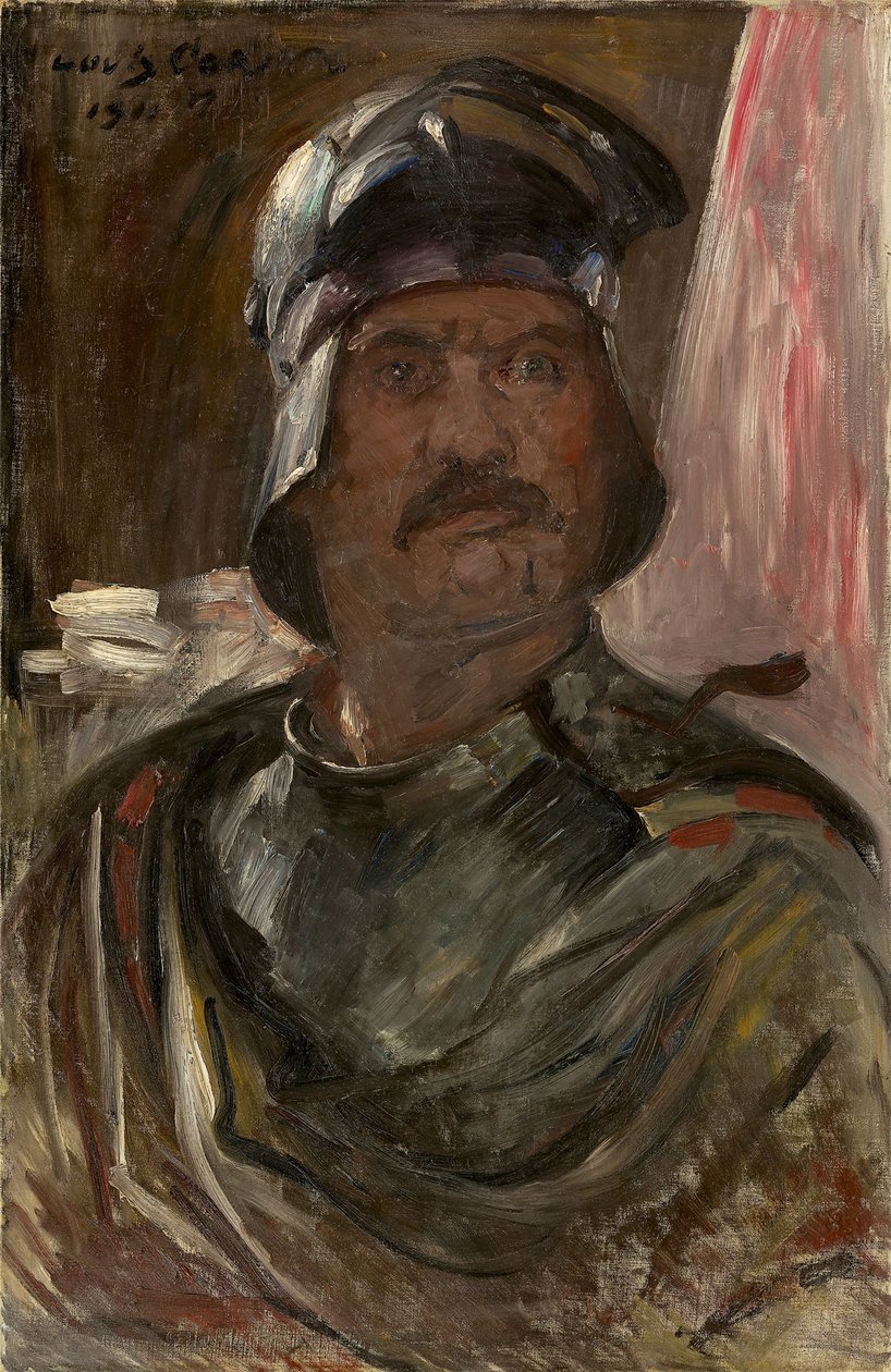 Autoportrait en armure, 1911 - Lovis Corinth