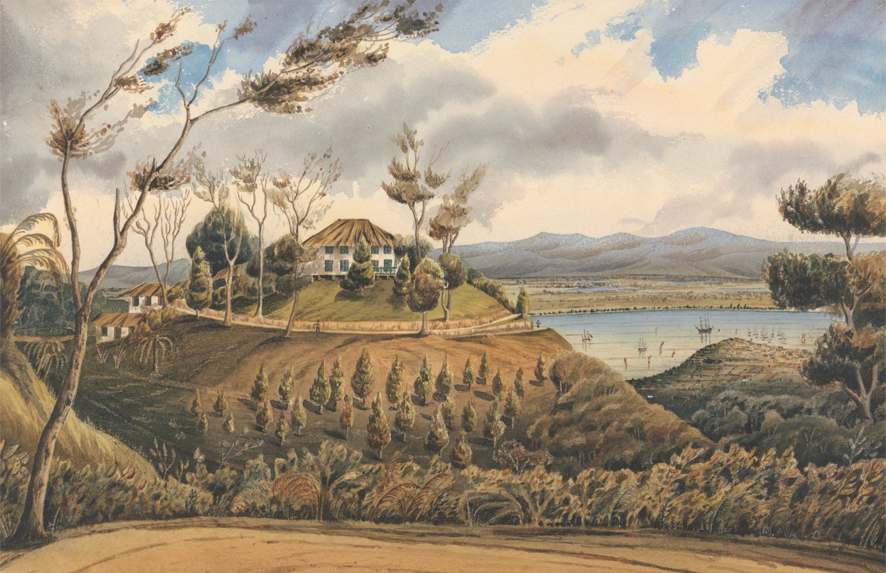 Bungalow de Sir William Norris, Penang - Lt. Humphrey John Julian