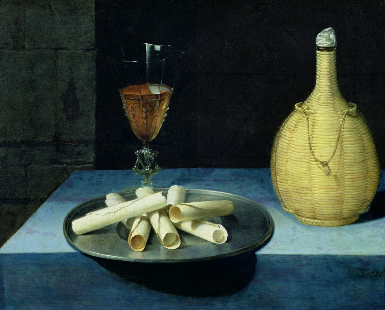Le Dessert de gaufrettes - Lubin Baugin