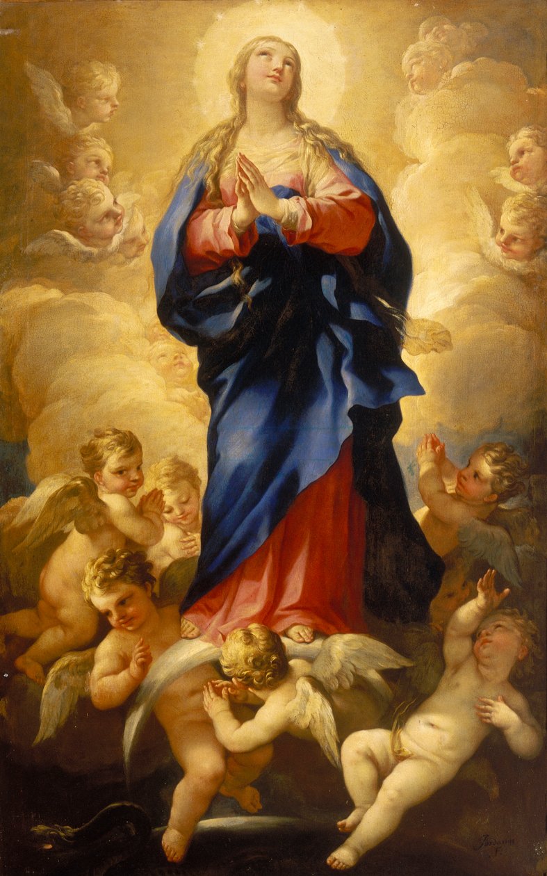 Immaculée Conception - Luca Giordano