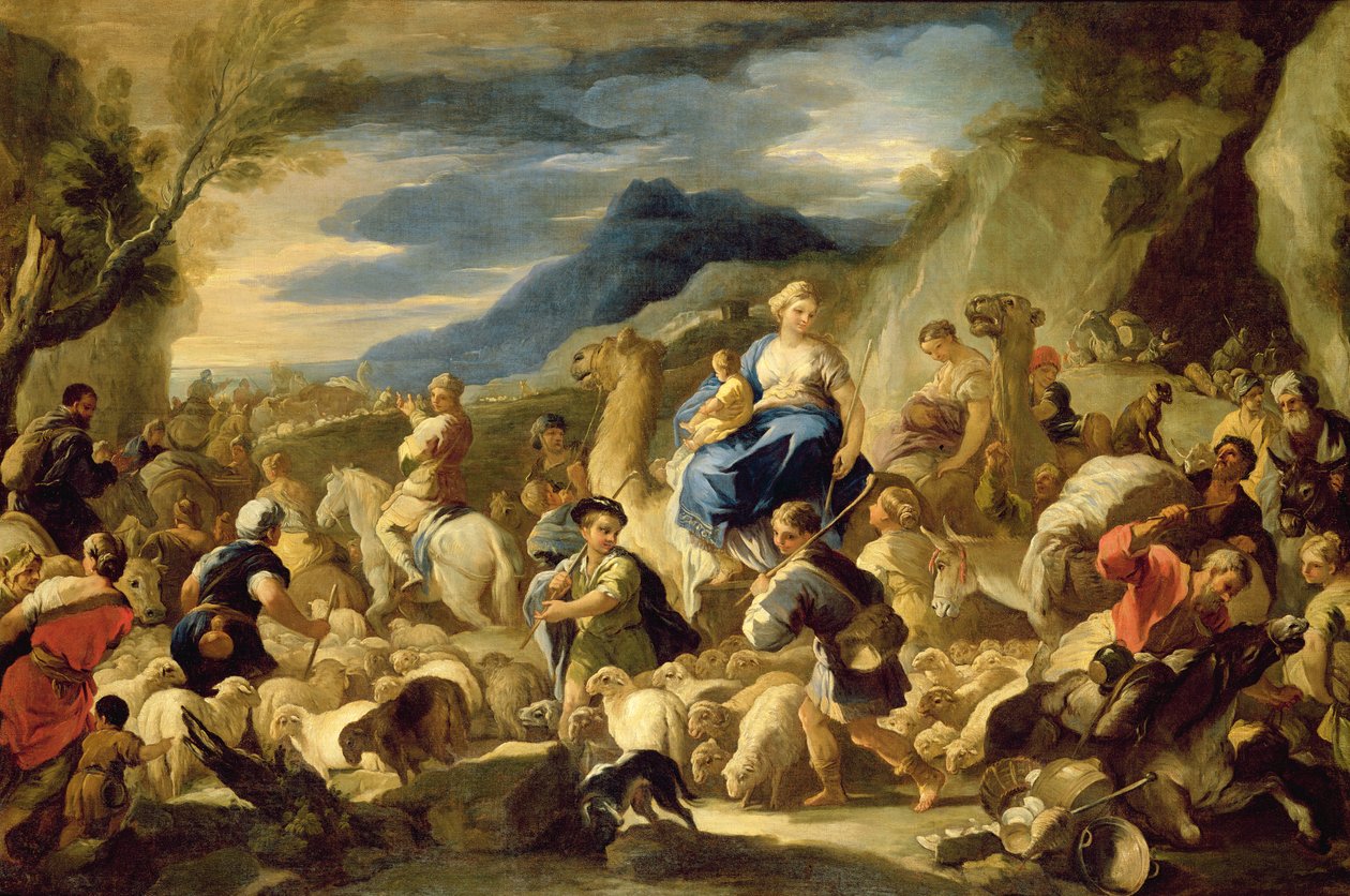 Le Voyage de Jacob vers Canaan - Luca Giordano