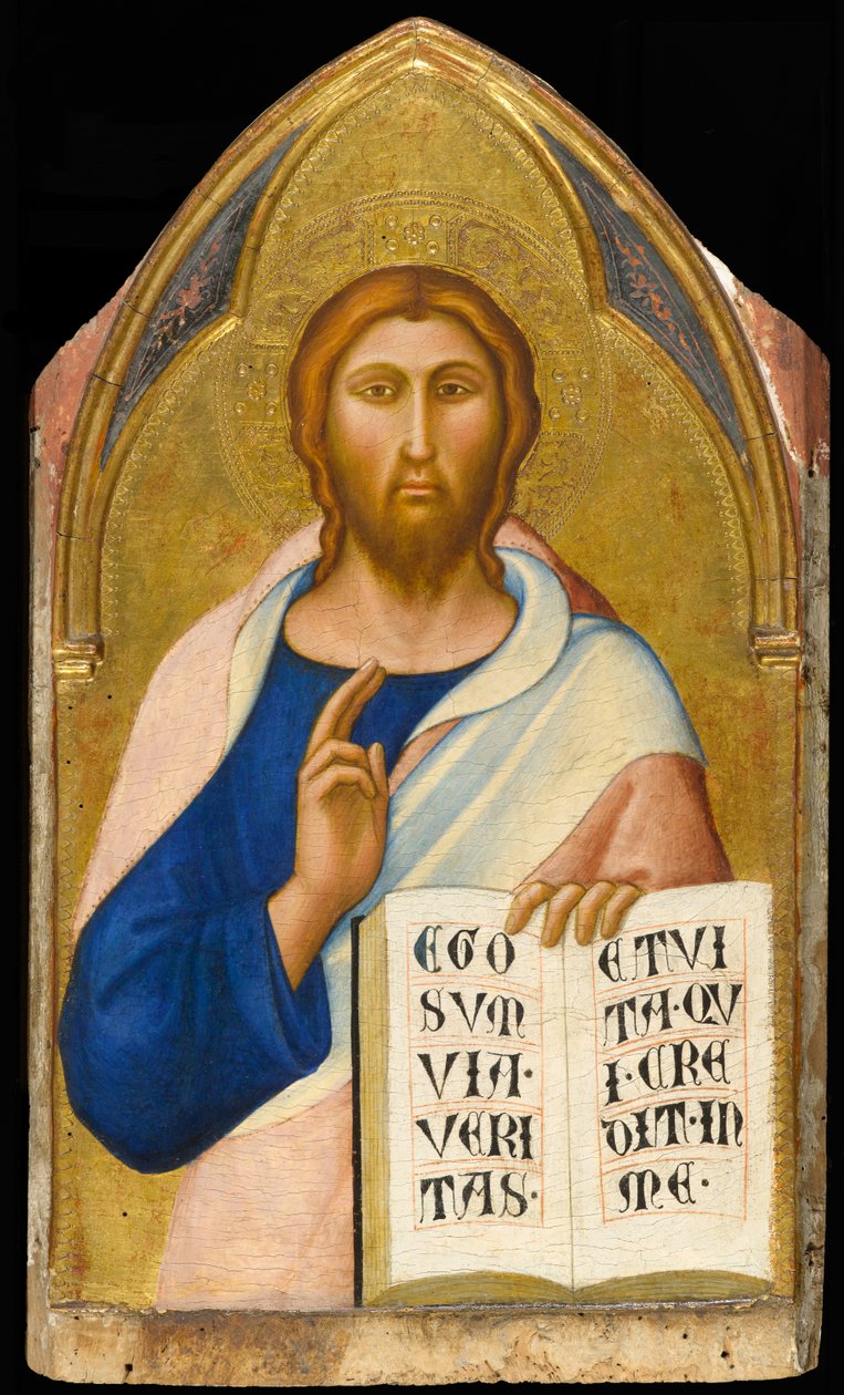 Christ bénissant, c.1355-1360 - Luca di Tommè