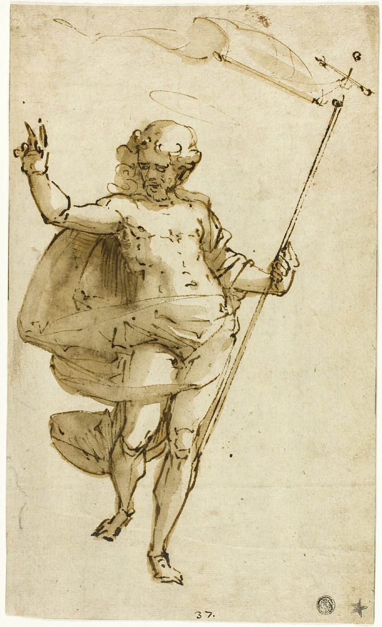 Christ ressuscité - Luca Cambiaso