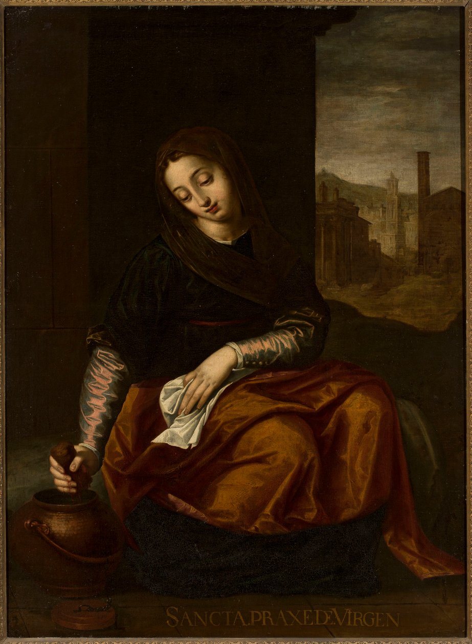 Sainte Praxède - Luca Cambiaso