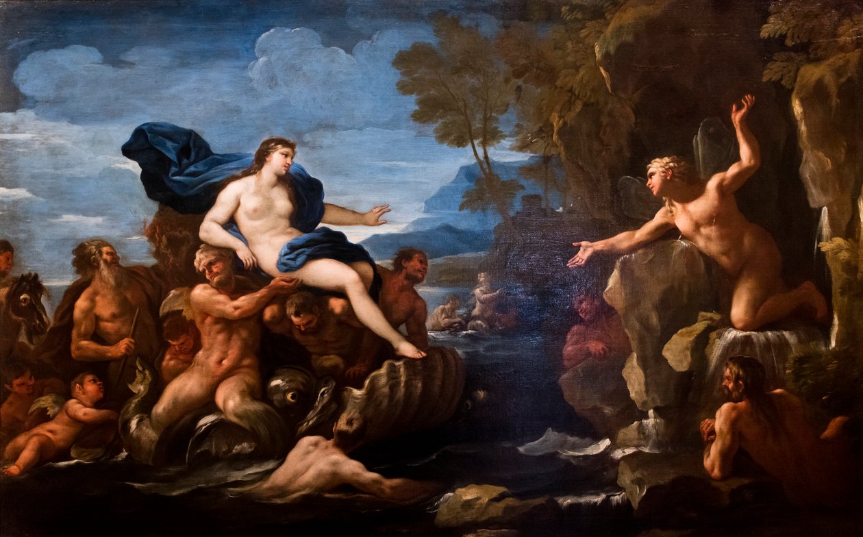 Acis et Galatée, vers 1682 (huile sur toile) - Luca Giordano