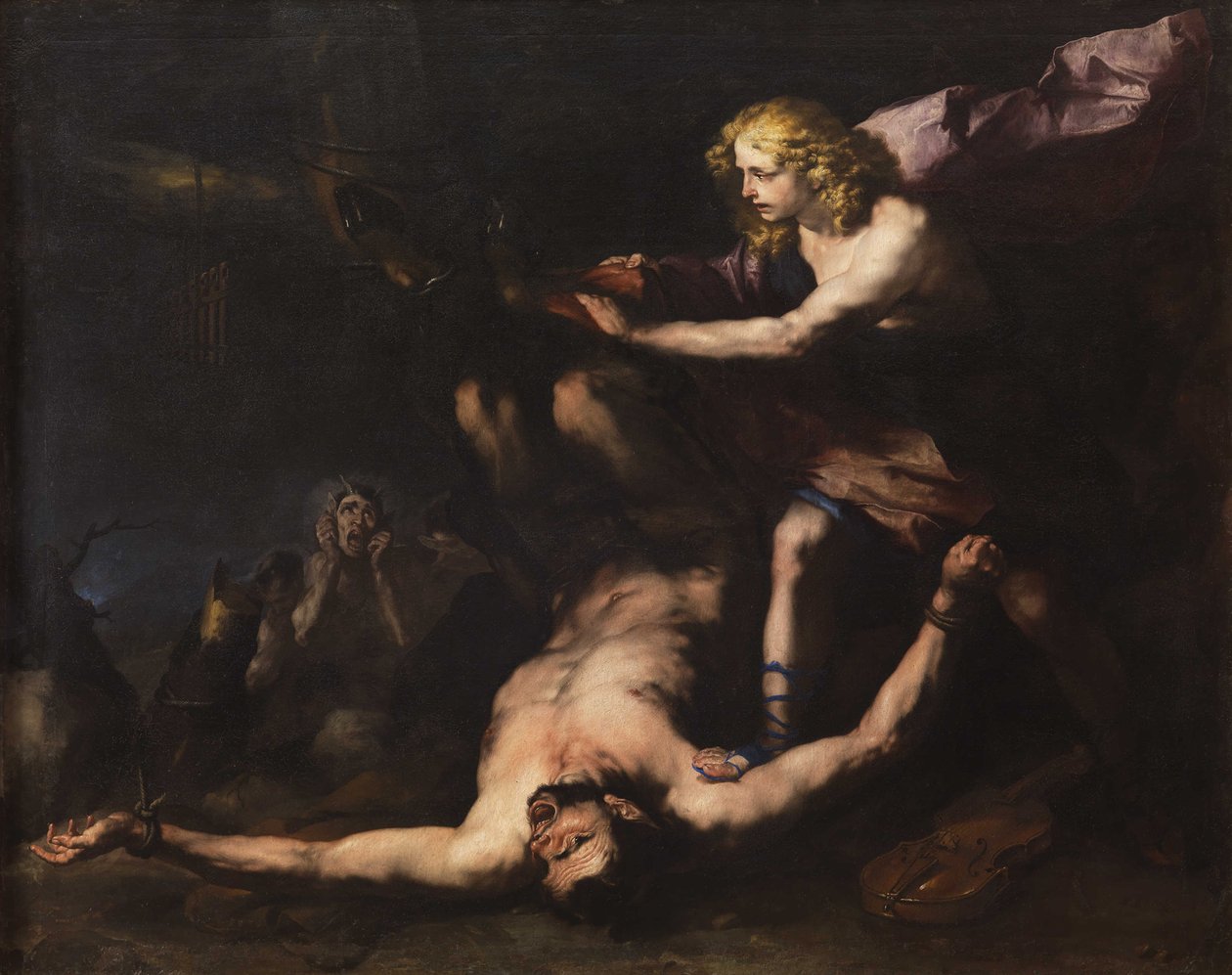 Apollon et Marsyas, vers 1660 - Luca Giordano