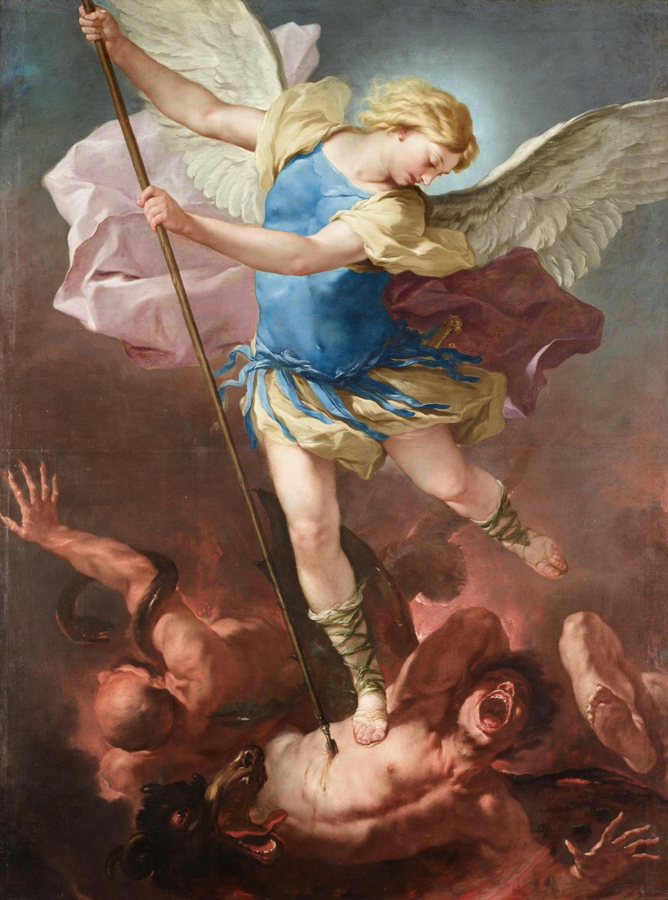 Saint Michel - Luca Giordano