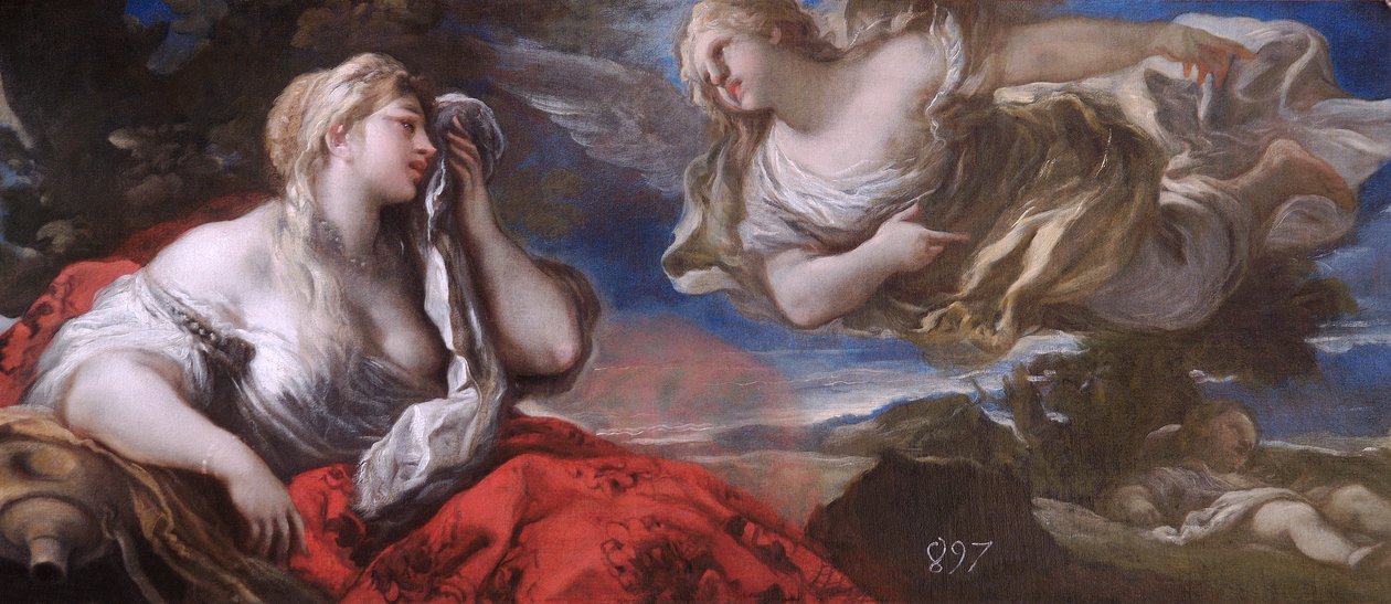 Agar et Ismaël dans le désert - Luca Giordano