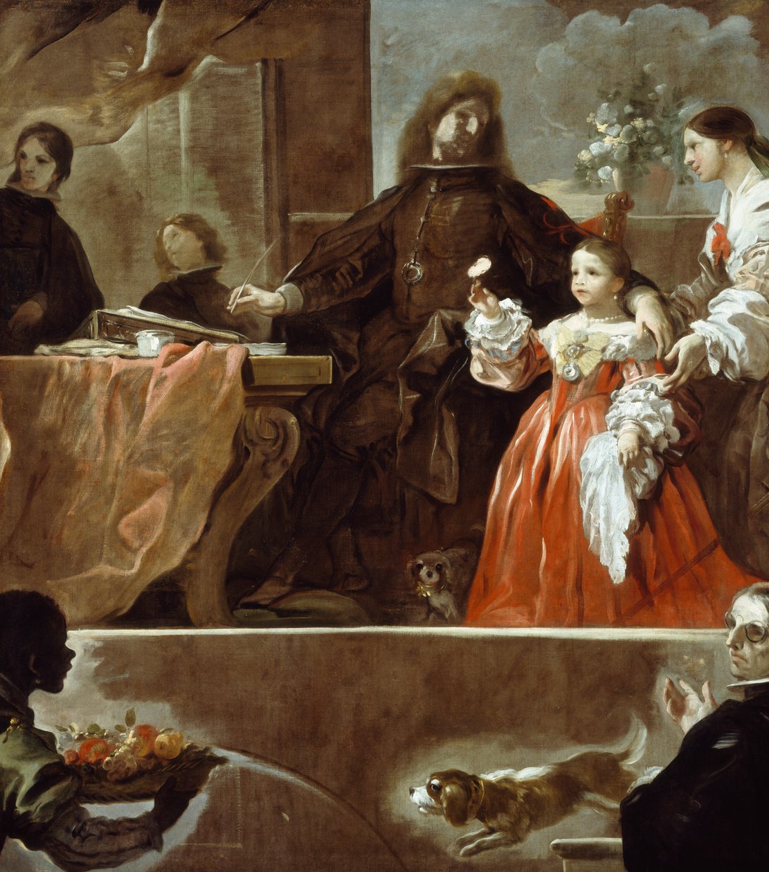 Hommage à Velázquez pour le Comte de Santiesteban - Luca Giordano