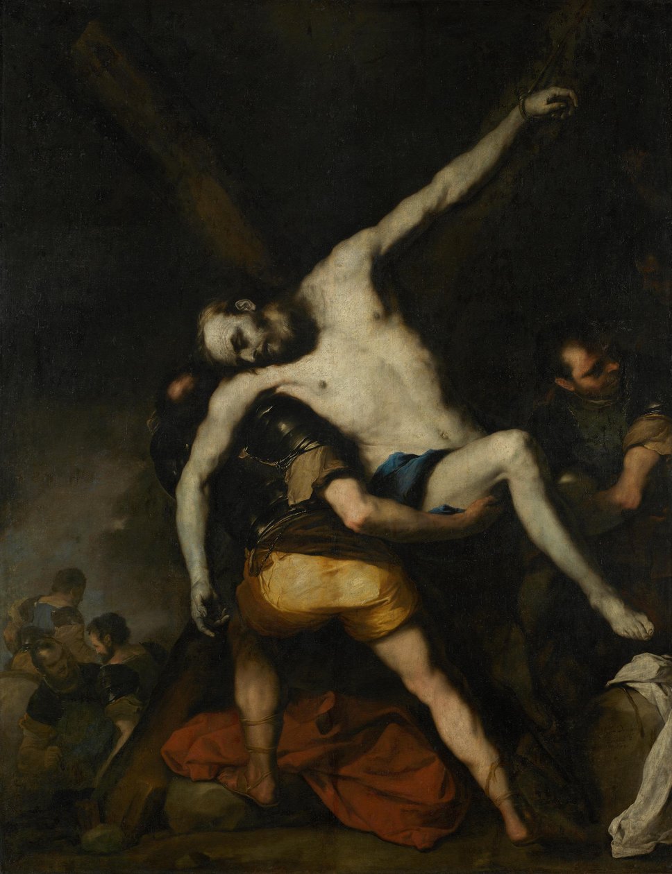 Descente de croix de saint André - Luca Giordano