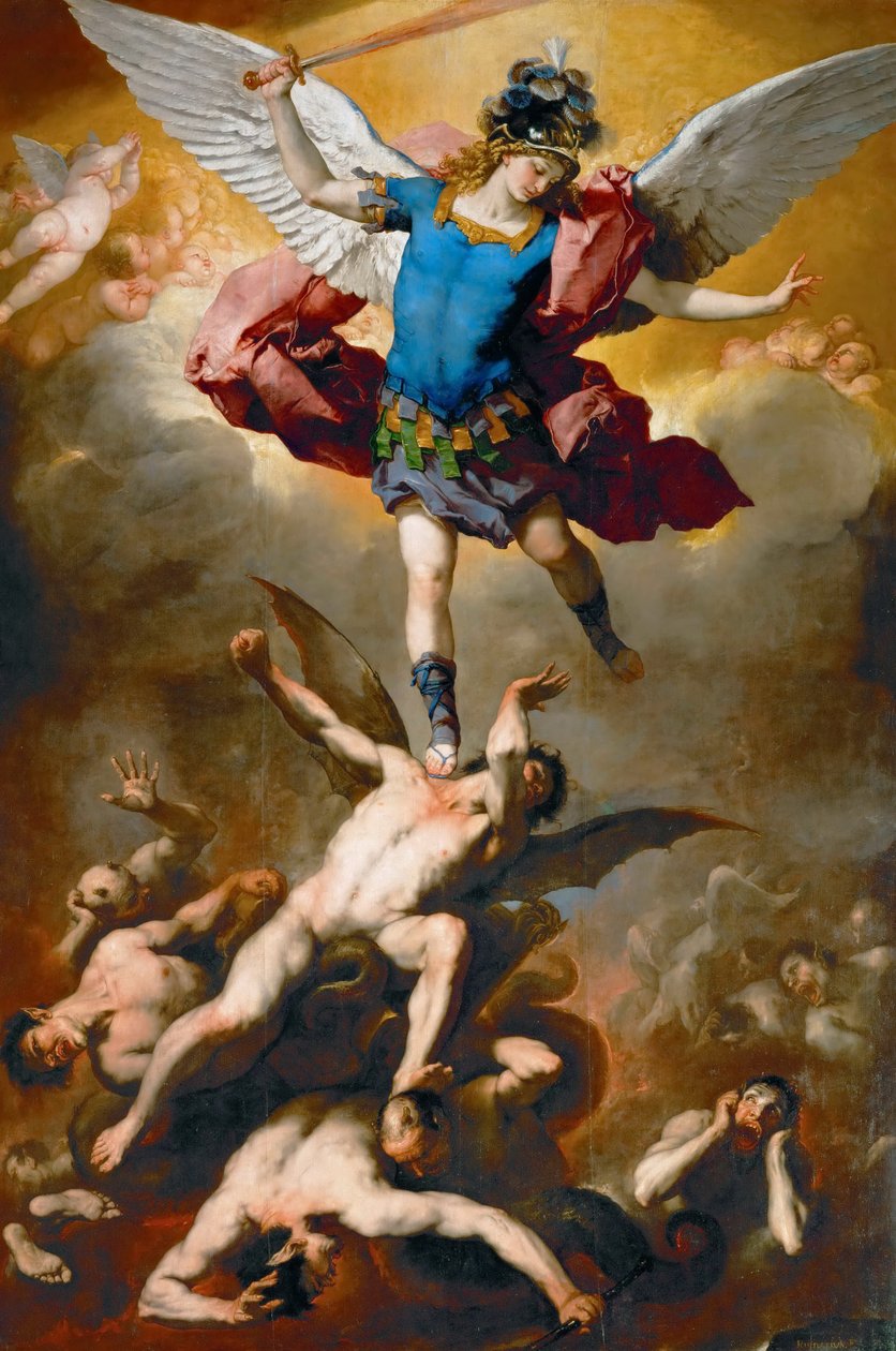 La chute des anges rebelles - Luca Giordano