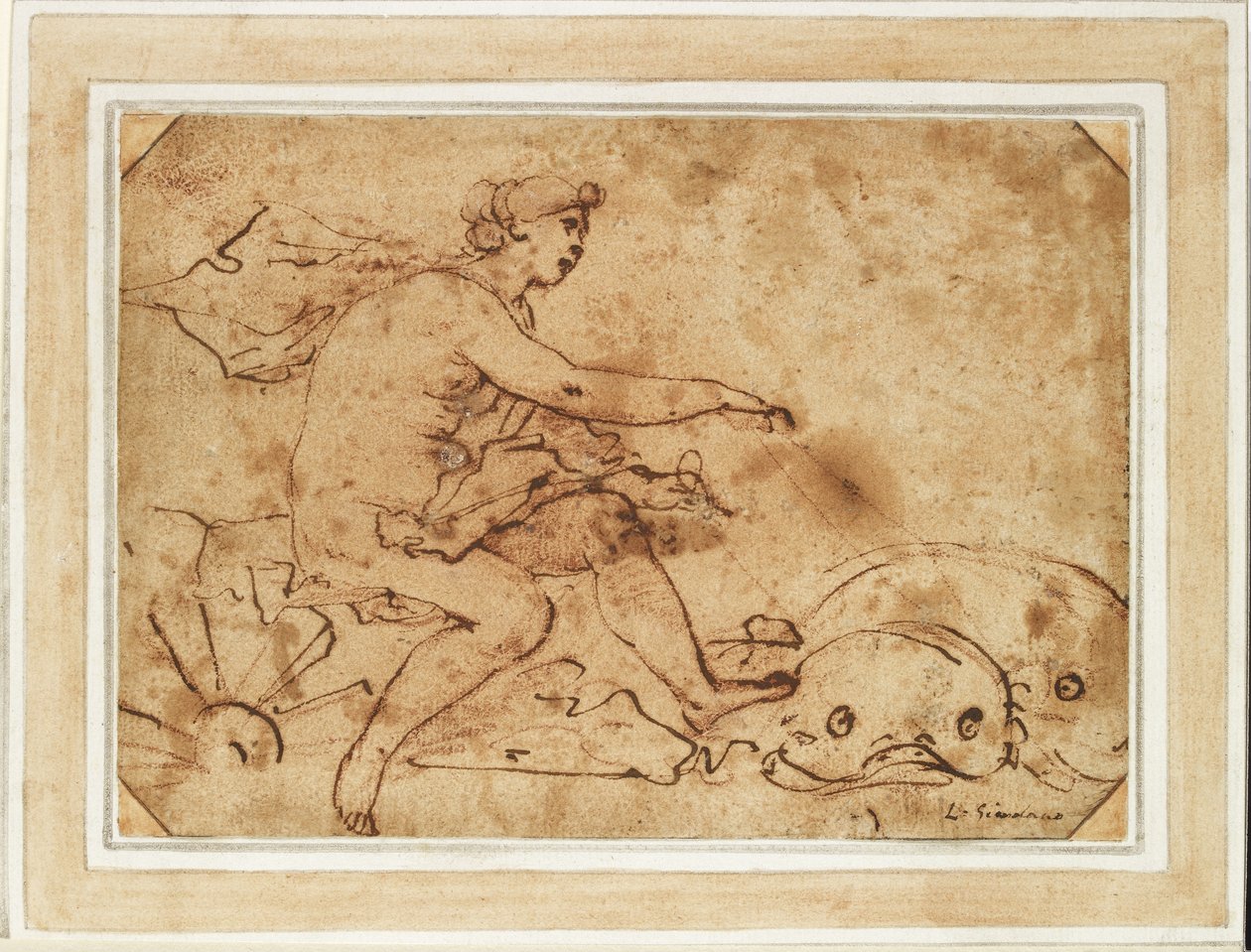 Le Triomphe de Galatée, 17ème siècle - Luca Giordano