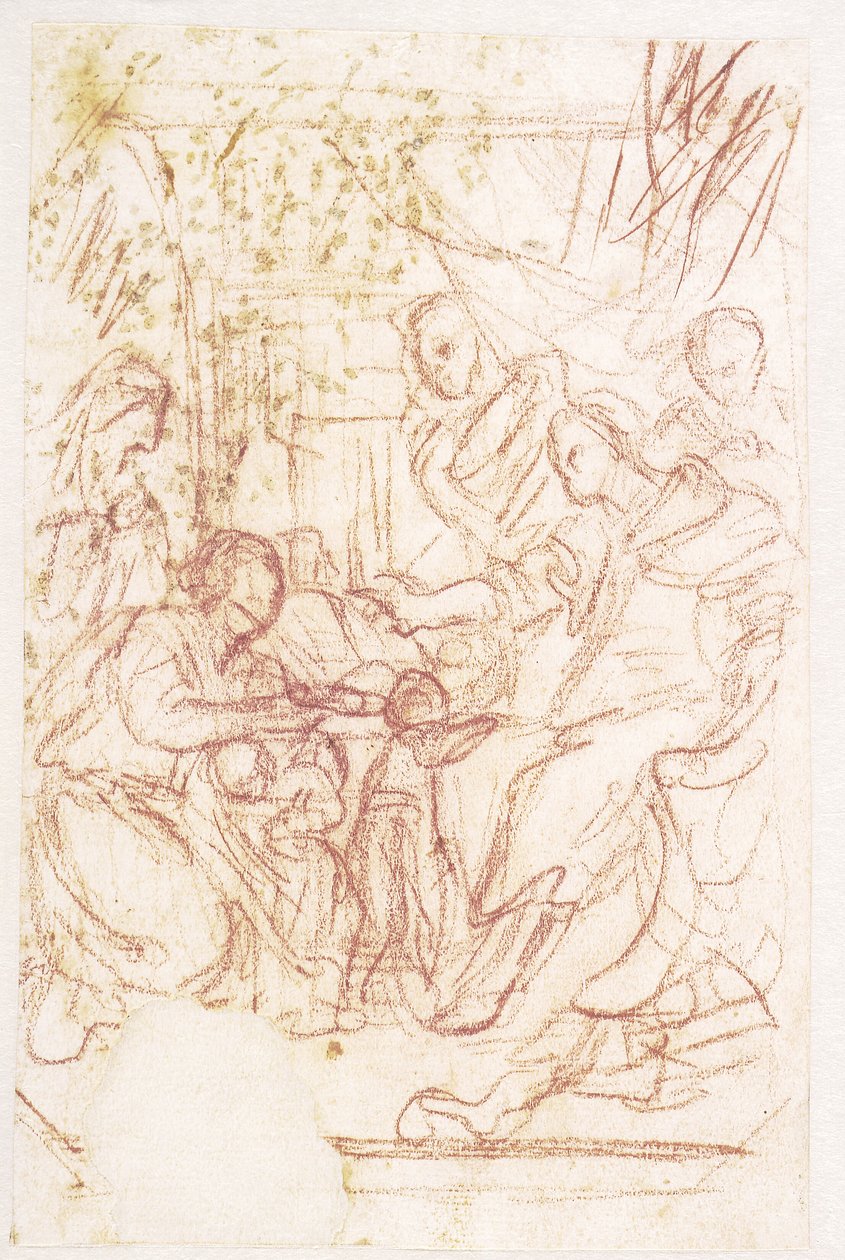 Volumnia et Veturia devant Coriolan - Luca Giordano