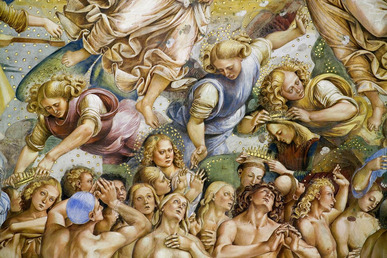 Élus, du cycle de fresques du Jugement Dernier - Luca Signorelli