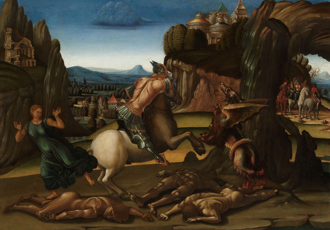 Saint Georges et le dragon - Luca Signorelli