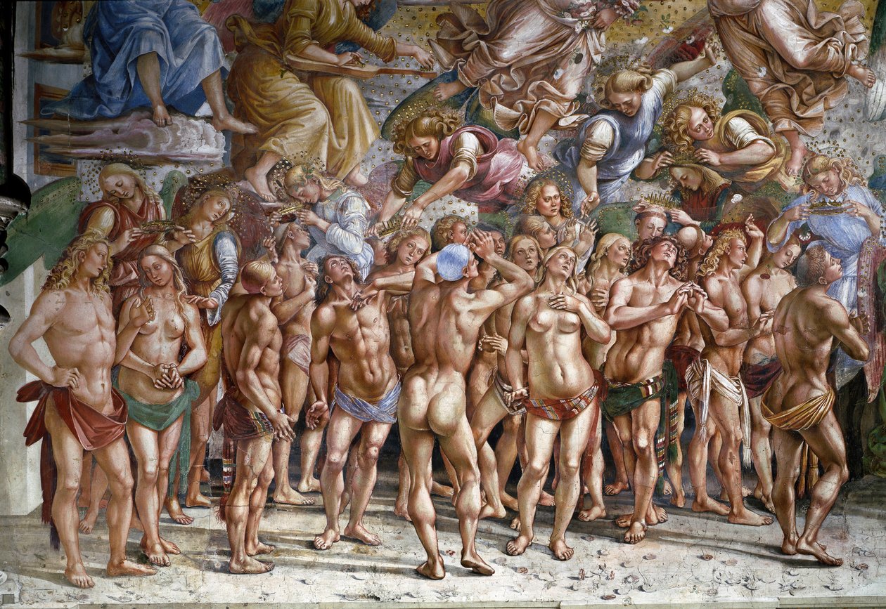 Le jugement dernier : les élus (détail) - Luca Signorelli