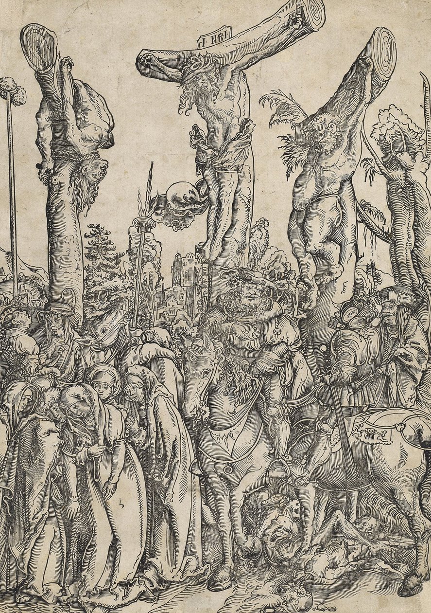 La Crucifixion - Lucas Cranach the Elder