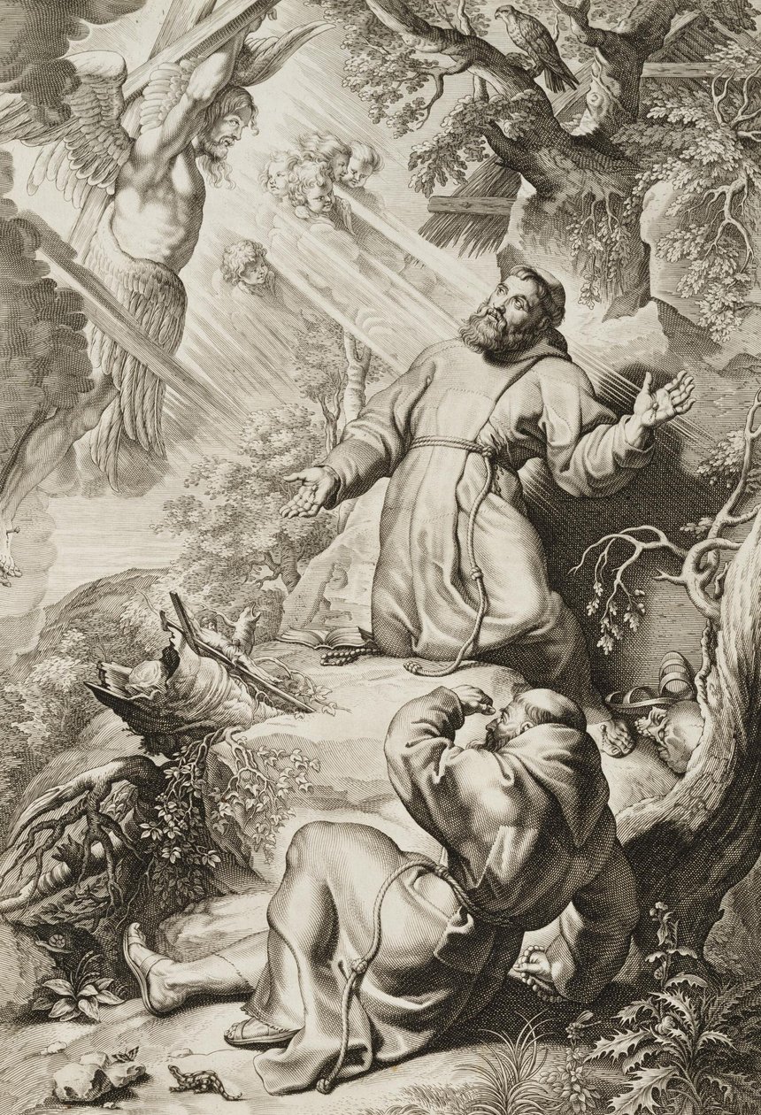 Saint François recevant les stigmates - Lucas Vorsterman