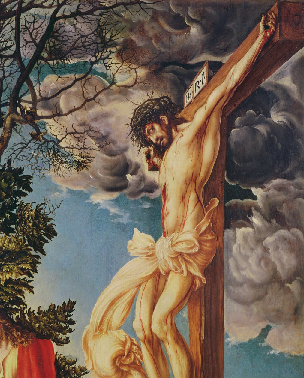 Détail de La Crucifixion, 1503 - Lucas Cranach the Elder