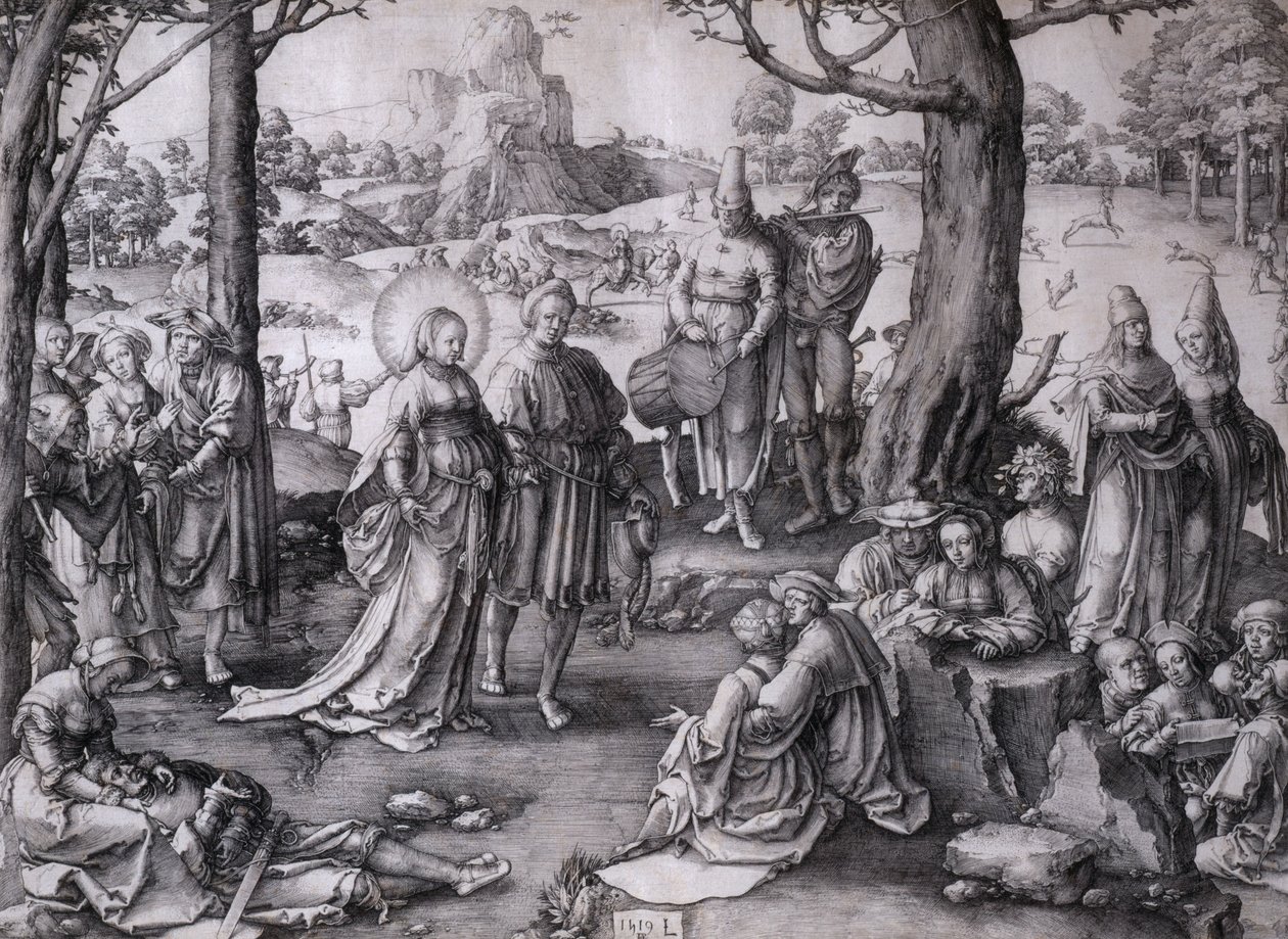La danse de Sainte Marie-Madeleine - Lucas van Leyden
