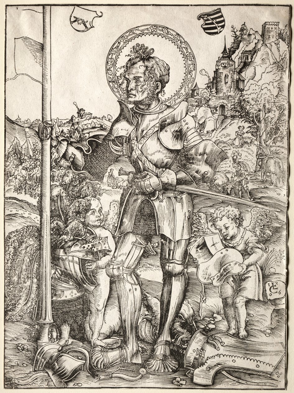 Saint Georges debout - Lucas Cranach