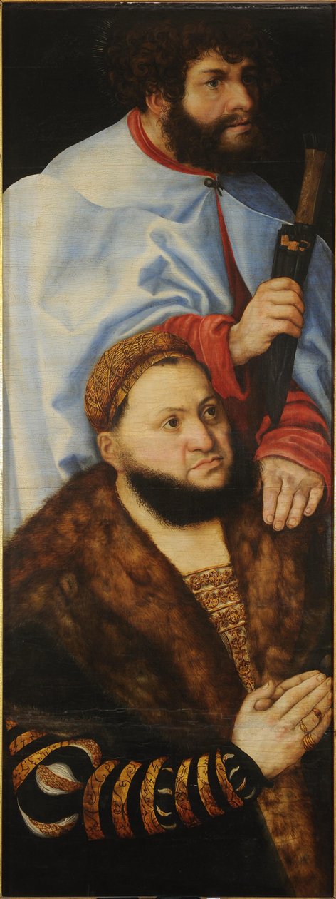 Retable de la Vierge, ou retable dit des Princes [aile gauche] - Lucas Cranach the Elder