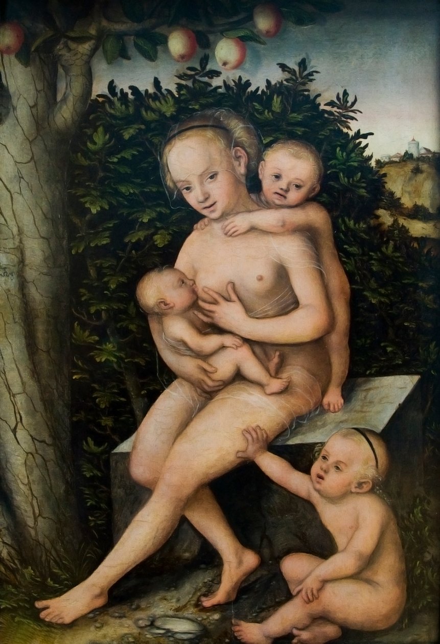 Caritas - Lucas Cranach the Elder