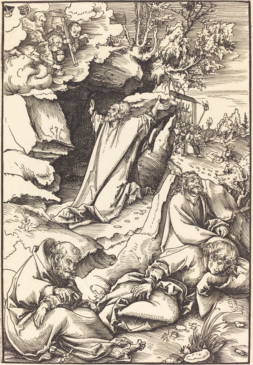 Christ au mont des Oliviers - Lucas Cranach the Elder