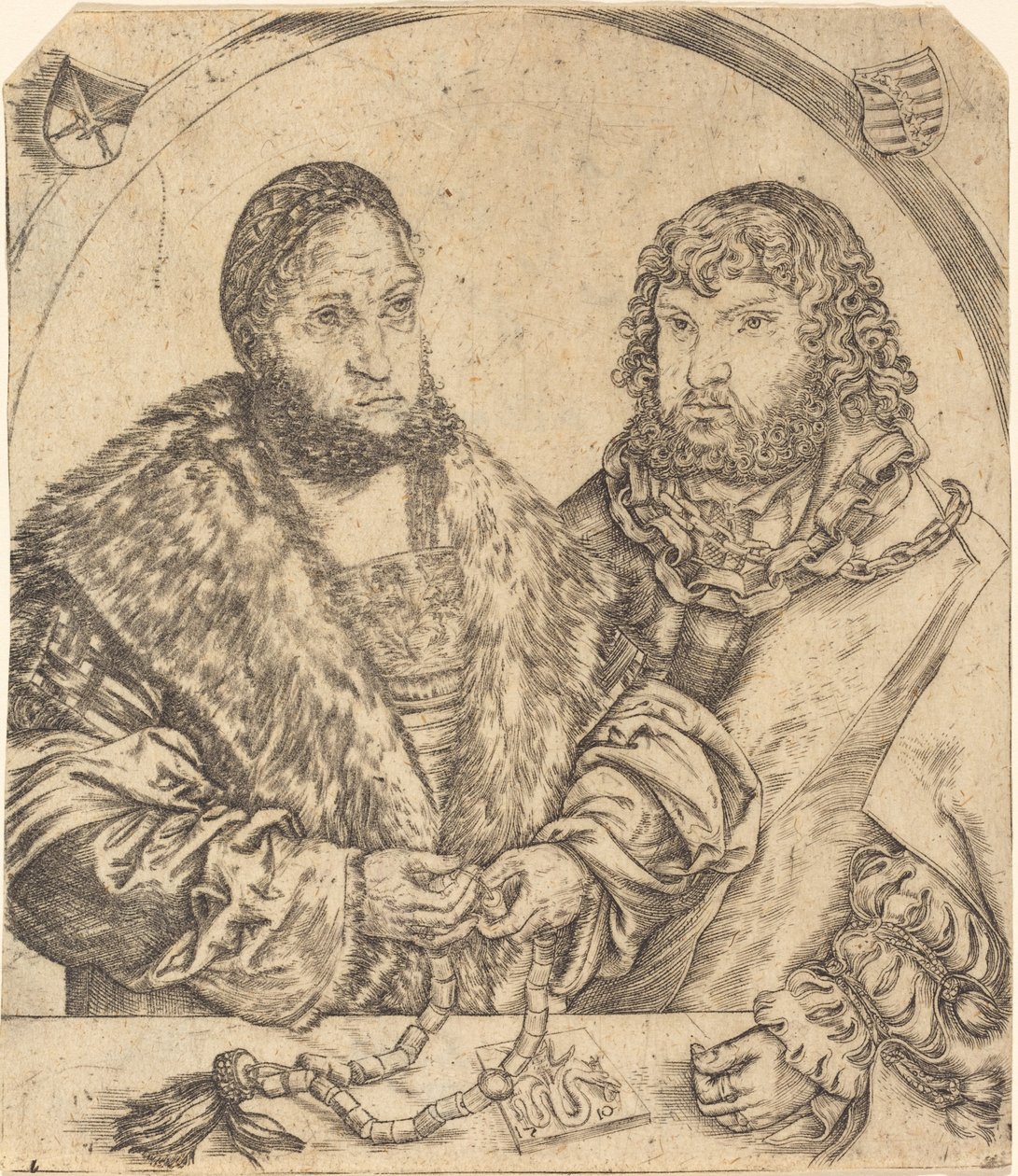 Frédéric le Sage et Jean le Constant de Saxe - Lucas Cranach the Elder