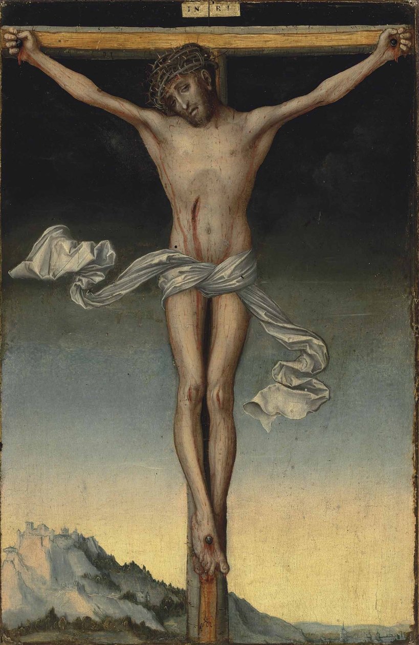 Allemand : Christus am Kreuz Christ sur la croix - Lucas Cranach the Elder