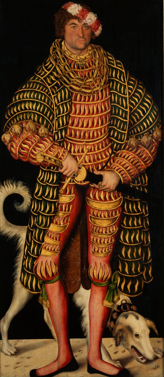 Allemand : Herzog Heinrich der Fromme (1473-1541) Duc Henri le Pieux - Lucas Cranach the Elder