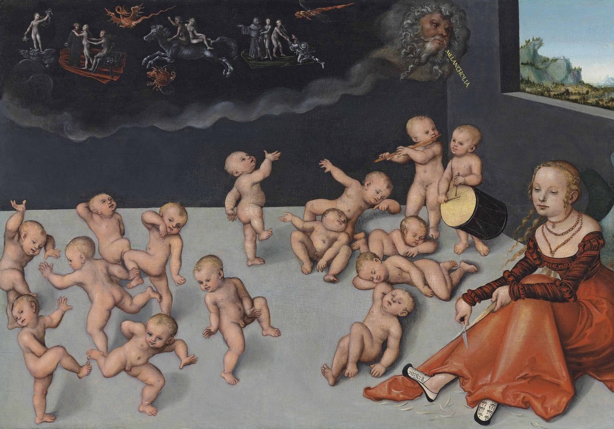 Mélancolie - Lucas Cranach the Elder