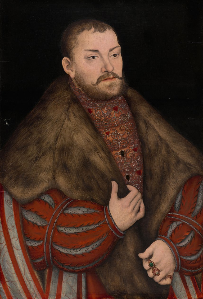 Portrait de Joachim II, prince-électeur de Brandebourg - Lucas Cranach the Elder
