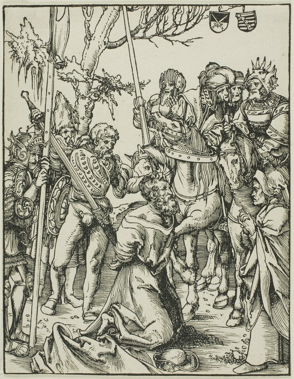 Saint Jacques le Majeur, extrait du Martyre des Apôtres - Lucas Cranach the Elder