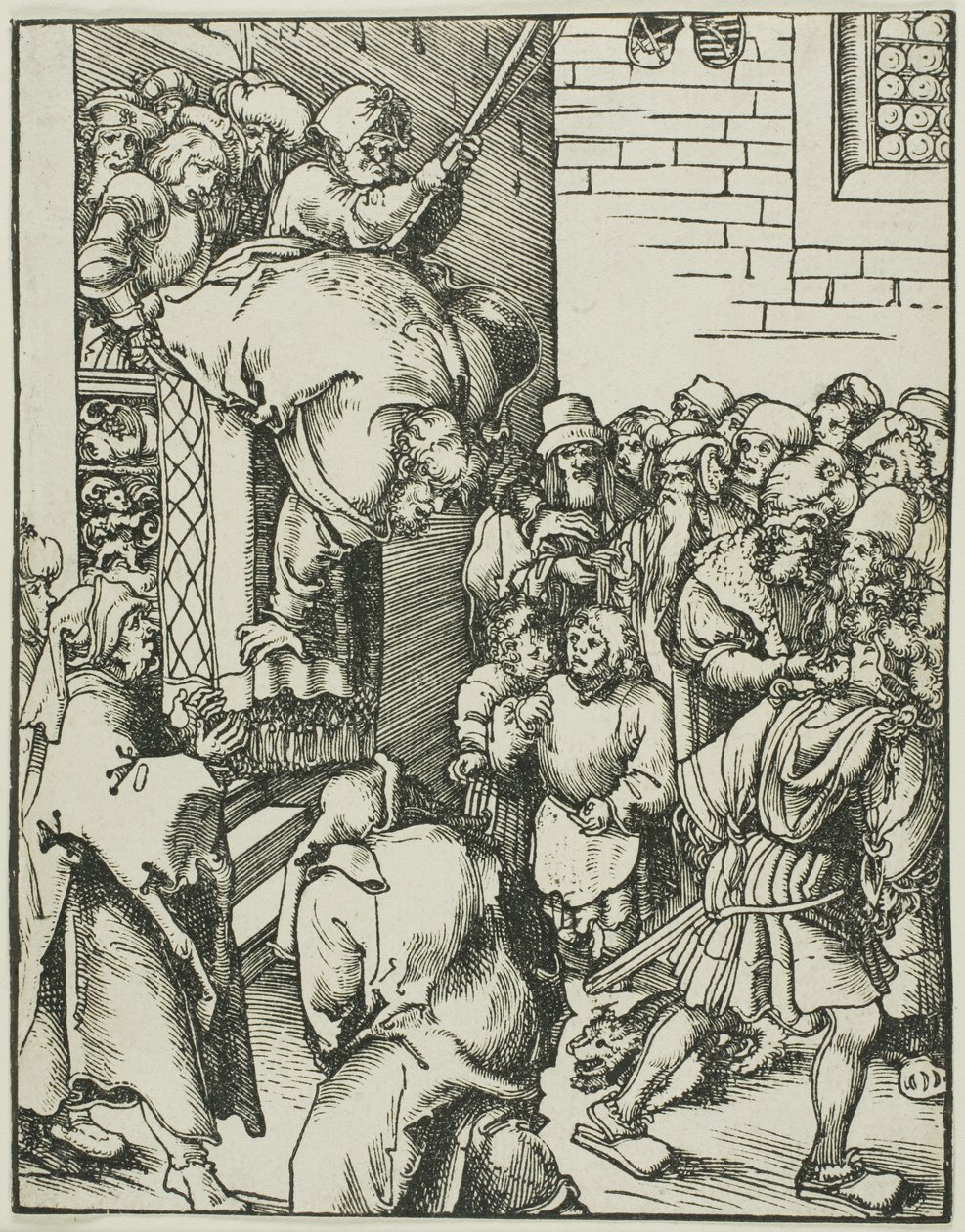 Saint Jacques le Mineur, Le martyre des apôtres - Lucas Cranach the Elder