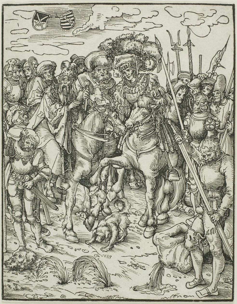 Saint Paul, extrait du Martyre des Apôtres - Lucas Cranach the Elder