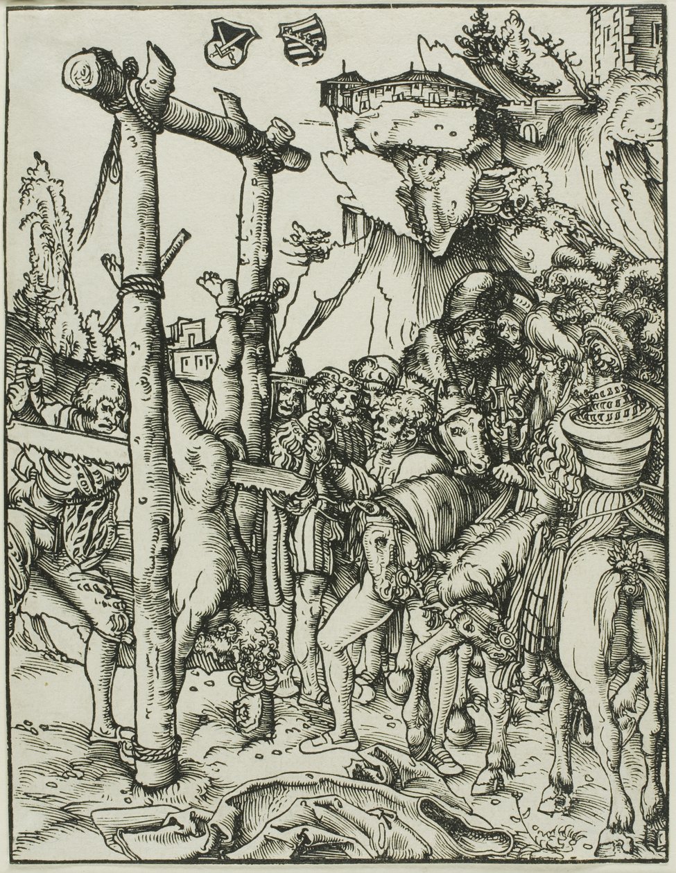 Saint Simon, extrait du Martyre des Apôtres - Lucas Cranach the Elder