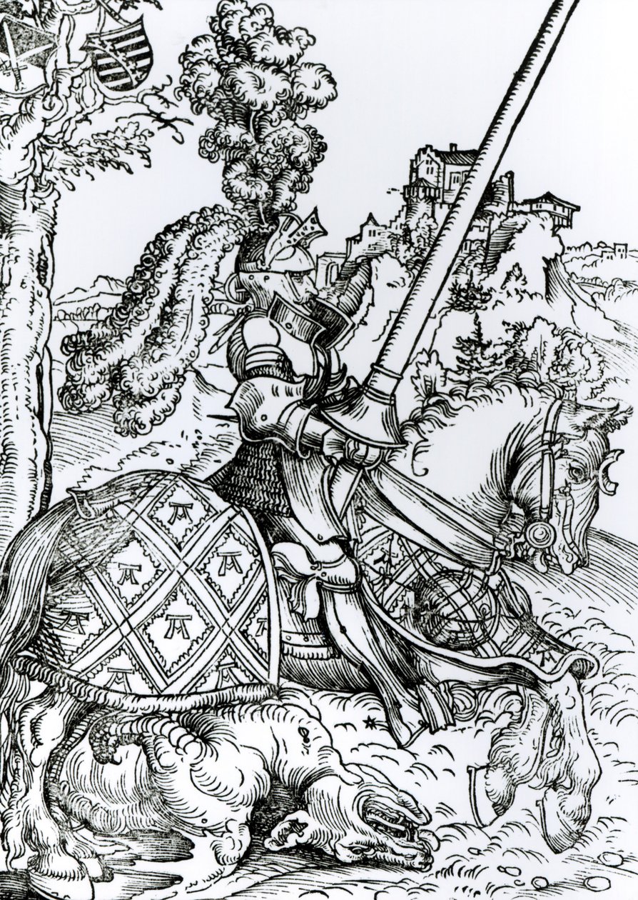 Saint Georges à cheval, 1507 - Lucas Cranach the Elder