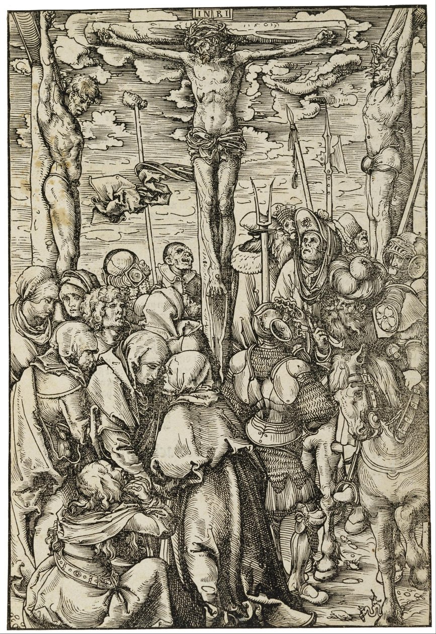 La crucifixion - Lucas Cranach the Elder