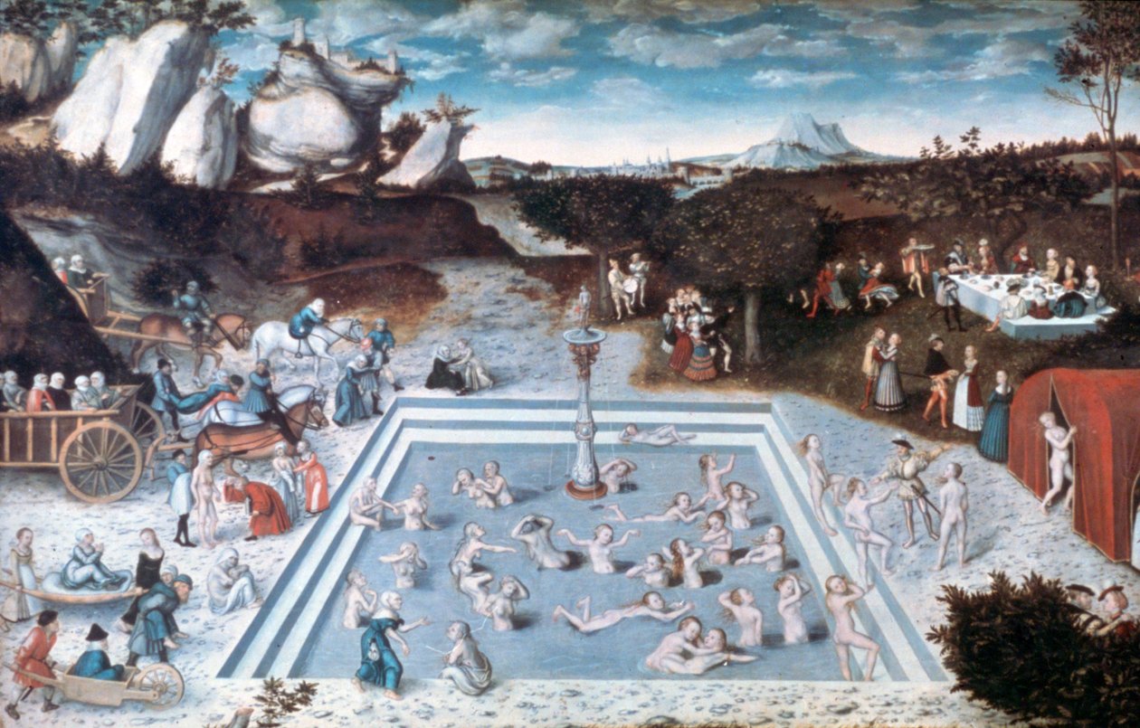 La Fontaine de Jouvence, 1546 - Lucas Cranach the Elder