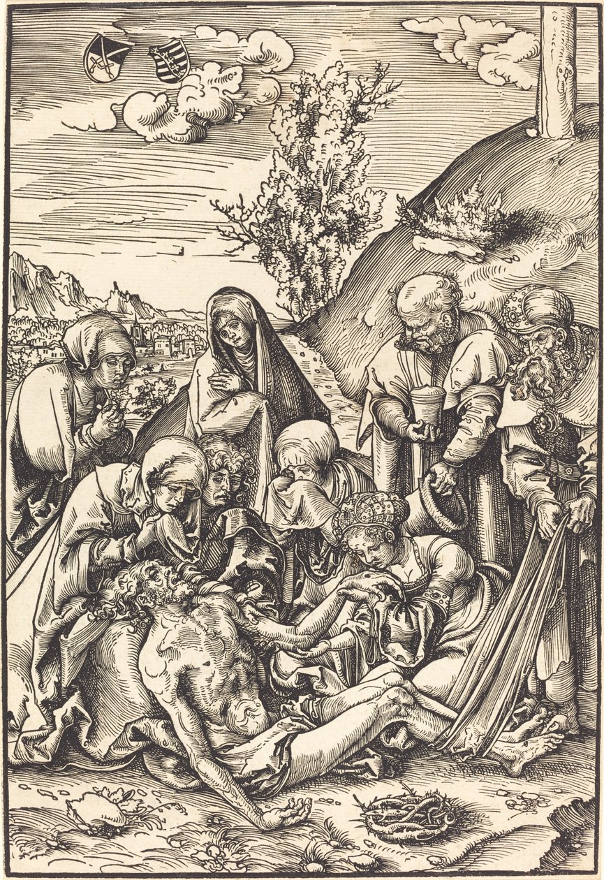 La lamentation - Lucas Cranach the Elder