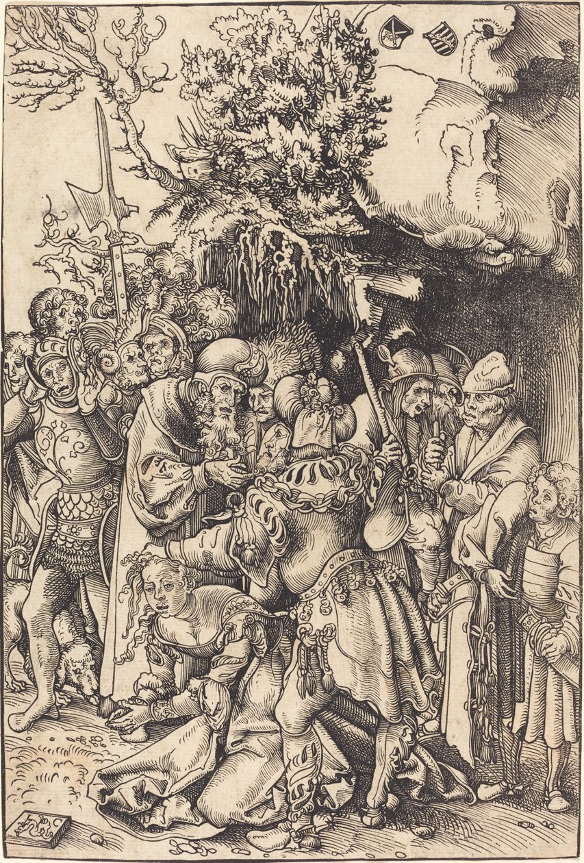 Le martyre de Sainte Barbe - Lucas Cranach the Elder