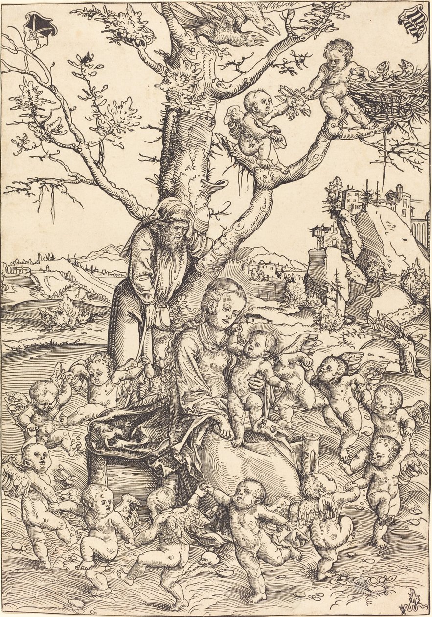 Le Repos pendant la Fuite en Égypte - Lucas Cranach the Elder