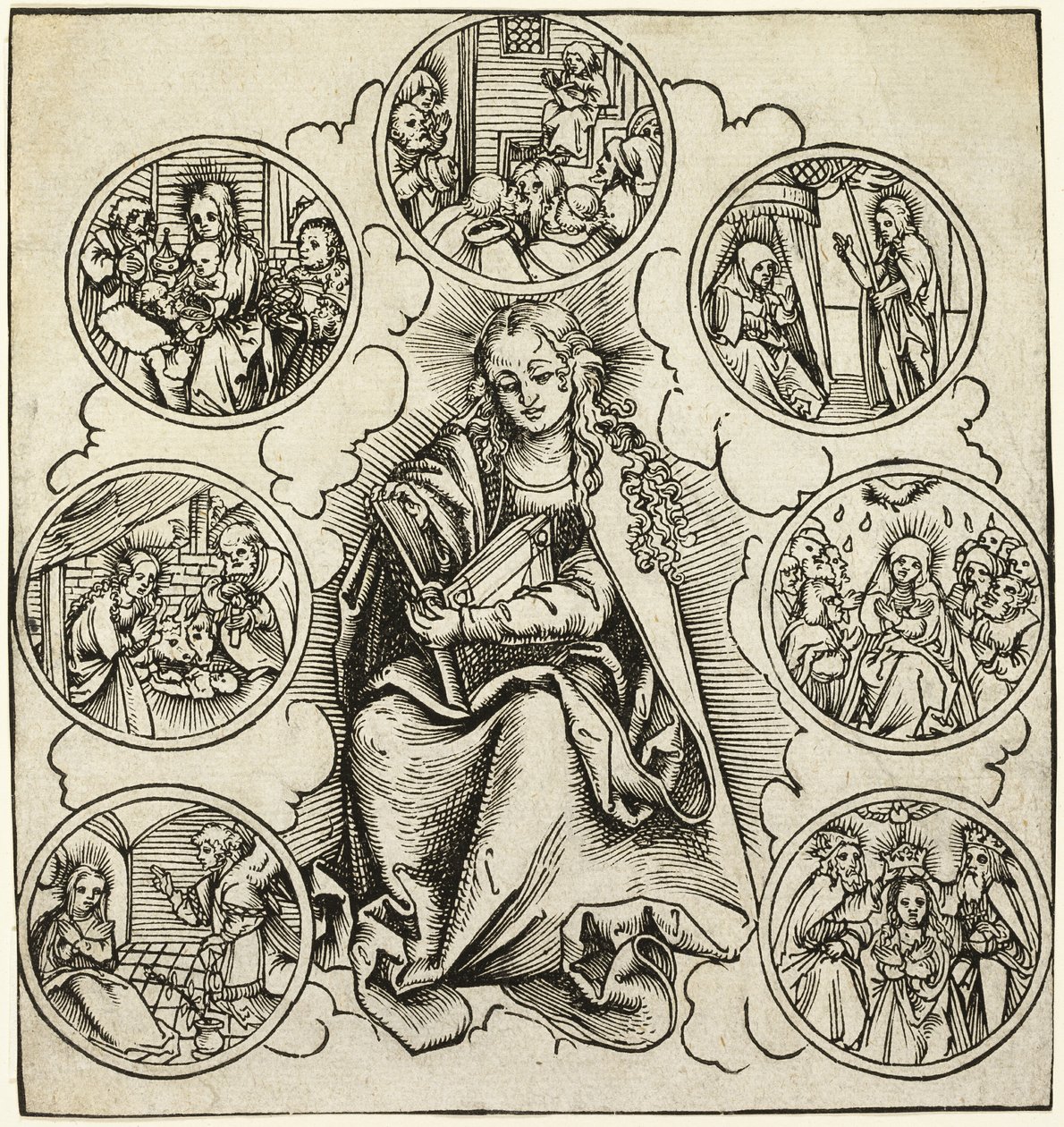 Les sept joies de Marie - Lucas Cranach the Elder