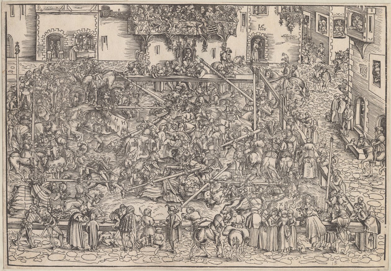Tournoi, 1509 - Lucas Cranach the Elder