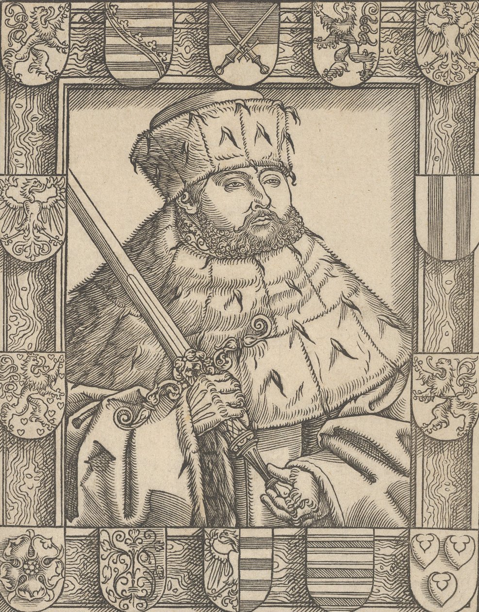 Copie de Jean Frédéric le Magnanime, en robes électorales - Lucas Cranach the Younger  